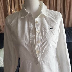 Vineyard Vines Classic White Button-Down Shirt